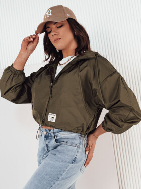 Dámská přechodná bunda s kapucí ISCAR zelená FashionStreet TY4210 XL