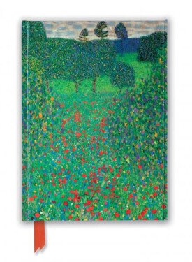 Zápisník Flame Tree. Gustav Klimt: Poppy Field