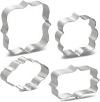 Dortisimo Sada vykrajovátek Cedulky (4 ks)