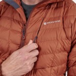 Pánská izolační bunda kapucí Montane Icarus Jacket oxide orange
