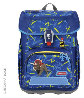 Školní aktovka CLOUD schleich, Dinosaurs, Triceratops - 5 dílný set, AGR certifikát