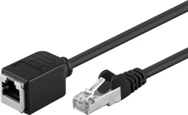 PremiumCord sstpmf02 Prodlužovací patch, F/UTP RJ45-RJ45 M/F, 2m