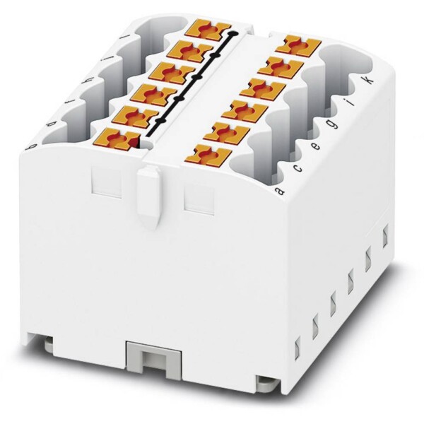 Phoenix Contact 3273298 blok rozvaděče 31.2 mm pružinová svorka bílá 8 ks