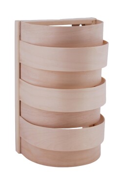 Saunové stínítko Sentiotec - vertikální, osika, 264x167mm CFSSTC385L