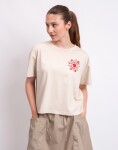 Tričko Fjällräven Fjällblomster Fox T-shirt W 113 Chalk White