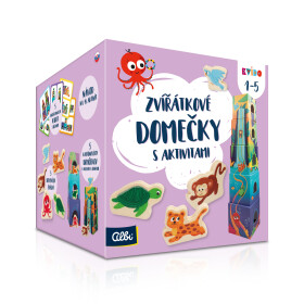Zvířátkové domečky s aktivitami - Kvído - Albi