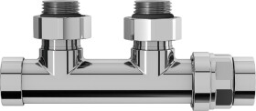 MEXEN - Dvouúhlový radiátorový ventil D50, chrom W907-000-01