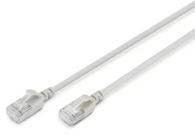Digitus F/FTP Cat6a 7m šedá / Patch kabel / 500 MHz / 10 Gbit/s / PoE+ (DK-1632-A-070S)