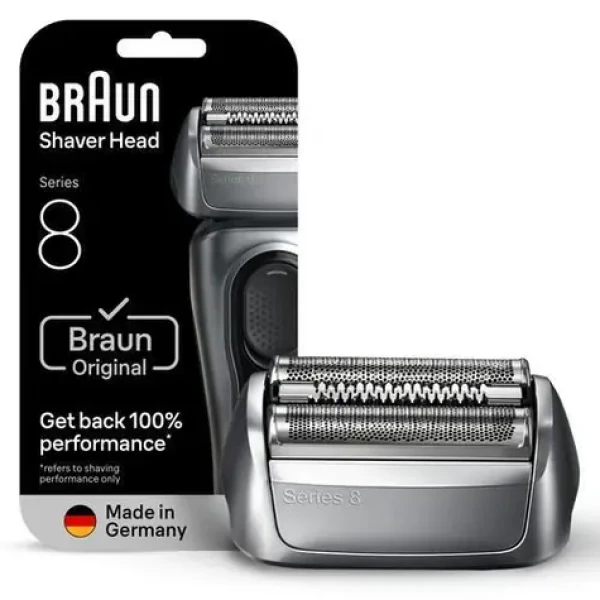 Braun CombiPack Series 8 83M stříbrná / Holicí hlava / pro strojky Braun Series 8 (8700216879743)