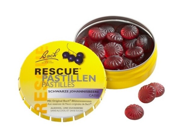Rescue pastilky černý rybíz 50g