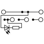 Phoenix Contact 3244520 svorka pro iniciační prvky a aktory 3.5 mm Push-Lock pružinová přípojka šedá 50 ks