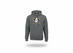 Levelwear Pánská mikina Anaheim Ducks NHL Core Logo Charcoal Slide Velikost: M