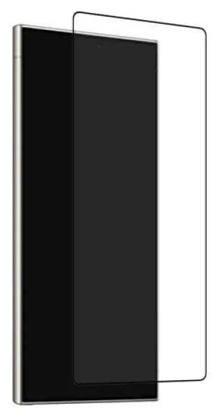 Puro Frame Tempered Glass černá / Tvrzené sklo / Samsung Galaxy S26 Ultra / s rámečkem