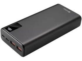 Sandberg Powerbank USB-C PD 20W 20000mAh černá / max.12V / max. 3A / 2x USB A / 1x USB-C (420-59)