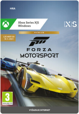 XSX Forza Motorsport: Premium Edition / Elektronická licence / Závodní / Angličtina / od 3 let / Hra pro Xbox Series (G7Q-00170)