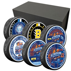 Mustang Sada 6 puků Boston Bruins NHL Stadium Series 2026 Six Pack