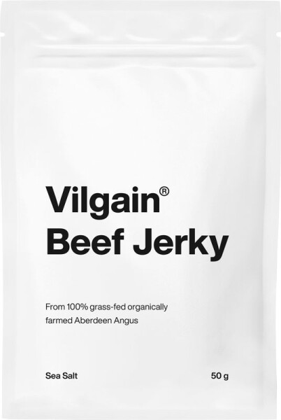 Vilgain Hovězí jerky BIO mořská sůl