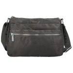 Trendy dámská nylonová crossbody kabelka Nomia, šedá