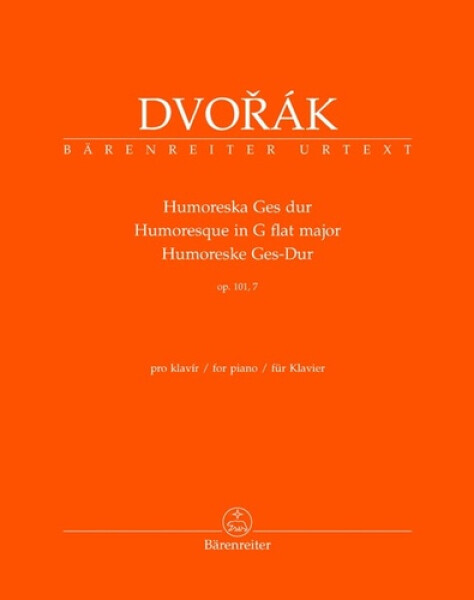 Humoreska Ges dur op. 101/7 - Antonín Dvořák