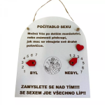 Mdeco Cedulka - Počítadlo sexu