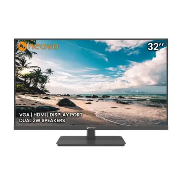 31.5" AG Neovo VA-3201 černá / LCD / FHD / VA / 16:9 / 5ms / 4000:1 / 300cd-m2 / HDMI + VGA / VESA / Repro (VA-3201)