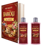 Kosmetická sada Kniha pro babičku - 2x sprchový gel 250 ml