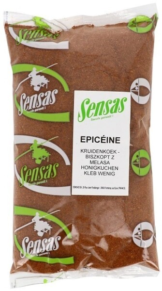 Sensas Přísada do krmení Epiceine (směs sladký perník a biskvity) 1kg,Sensas Přísada do krmení Epiceine (směs sladký perník a biskvity) 1kg