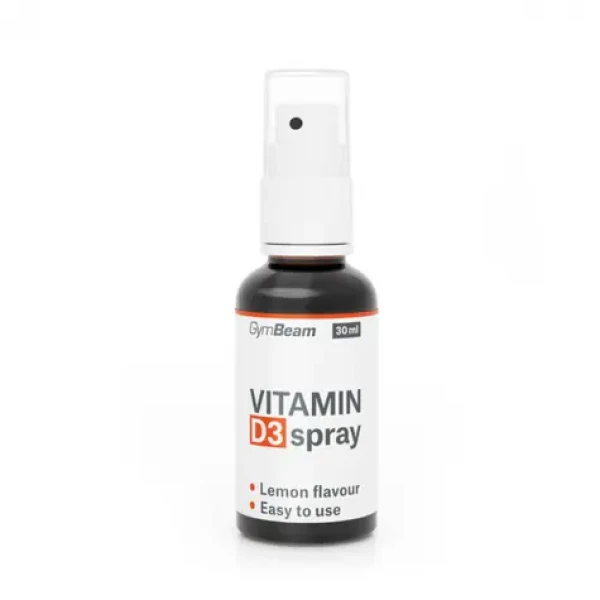 Vitamín D3 ve spreji 1000 IU - GymBeam (citrón, 30 ml) (74488-1-30ml-lemon)