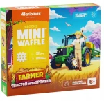 MARIOINEX Stavebnice Mini Waffle Traktor s postřikovačem