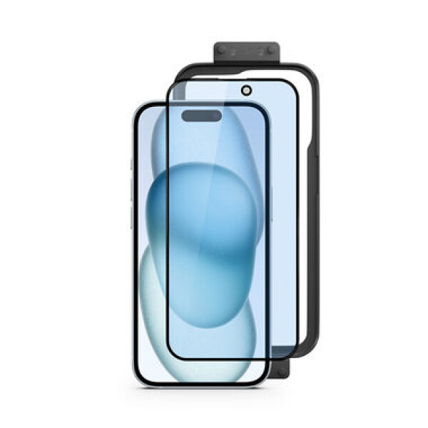 Epico 3D+ Glass Blue Light Protection Ochranné sklo pro Apple iPhone 15 Plus / s instalačním rámečkem (81212151900002)