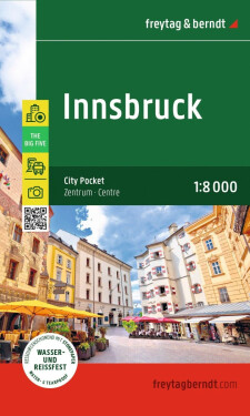 Innsbruck 1:8 000 / mapa města