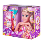 Sparkle Girlz Česací hlava s doplňky - Alltoys Sparkle Girlz