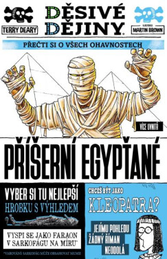 Děsivé dějiny - Příšerní Egypťané - Terry Deary