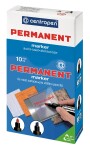 Popisovač Centropen permanentní kulatý 8566 - modrý 2,5mm