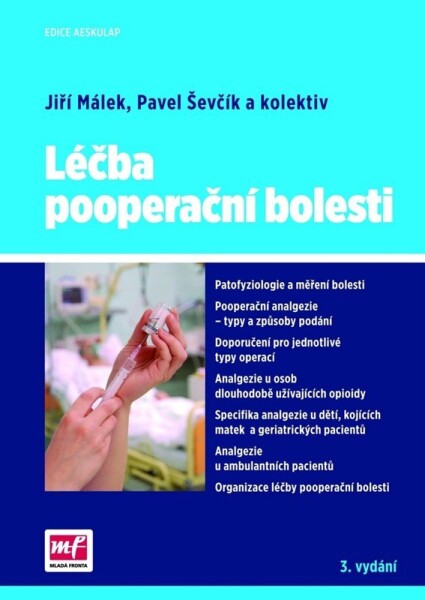 Léčba pooperační bolesti, Jiří Málek