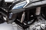 Mamido Elektrické autíčko Buggy UTV čtyřmístné 24V nafukovací kola bílé