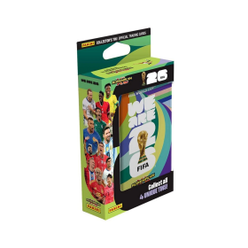 Panini Fotbalové karty FIFA World Cup 2026 ADRENALYN Plechová Krabička Pocket