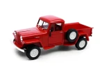 WELLY Model auta Jeep Willys Pickup oranžová