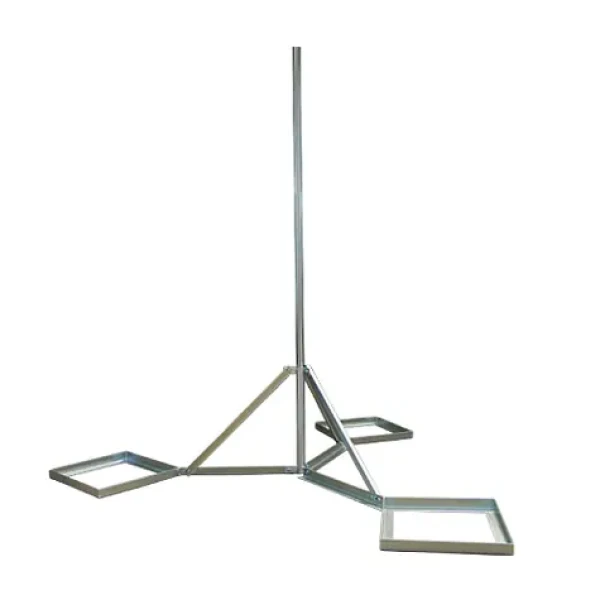 OEM Trojnožka 1,2 m / Anténní stojan / trubka 48 mm / výška 1200 mm / galvanický zinek (PT12D50)
