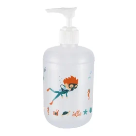 Spirella SCUBA DIVER dětský dávkovač mýdla potápěč / Plast / 250 ml (7610583200594)