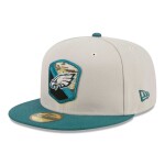 New Era Pánská kšiltovka Philadelphia Eagles NFL 2023 Salute to Service 59FIFTY Fitted Velikost: 7 1/4