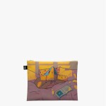 Taštičky na zip 3 ks LOQI ROSI TOOTH Exactly Where You Are