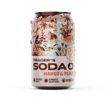 Prager's Soda 330 ml mango peach (18800)