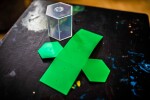 EDX Education 2D3D Skládací geometrické tvary, set 12ks