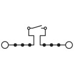 Phoenix Contact 3072815 oddělovací svorka 8.2 mm šroubovací šedá 50 ks