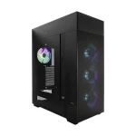 InWin Modfree Deluxe TG černá / E-ATX / 2x USB-A 3.2 / 1x USB-C 3.2 / bez zdroje / průhledná bočnice (IW-CS-MFDELU-BLK)
