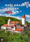 Nástěnný kalendář 2026 Helma - Naše hrady a zámky