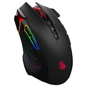 A4tech BLOODY J90S černá / Herní optická myš / 8000DPI / 8tl. + kolečko / CORE 3 / RGB / USB / 1.8 m (J90S)