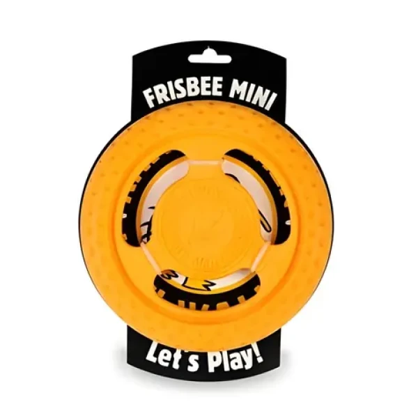 KIWI WALKER Létající disk (frisbee) Mini oranžová, 16 cm / TPR pěna / plovoucí (TPR-823)