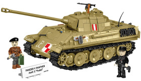 COBI 2655 II WW Panzer V Panther Ausf. G "Pudel", 1:28, 1133 k, 2 f